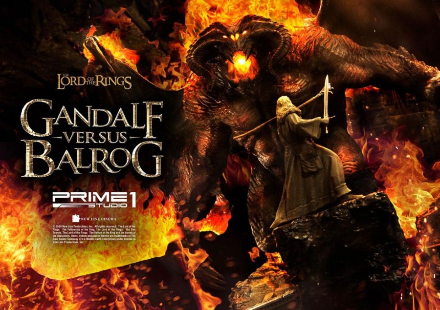 Products Prime 1 Studio Movie & Tv | Gandalf Versus Balrog