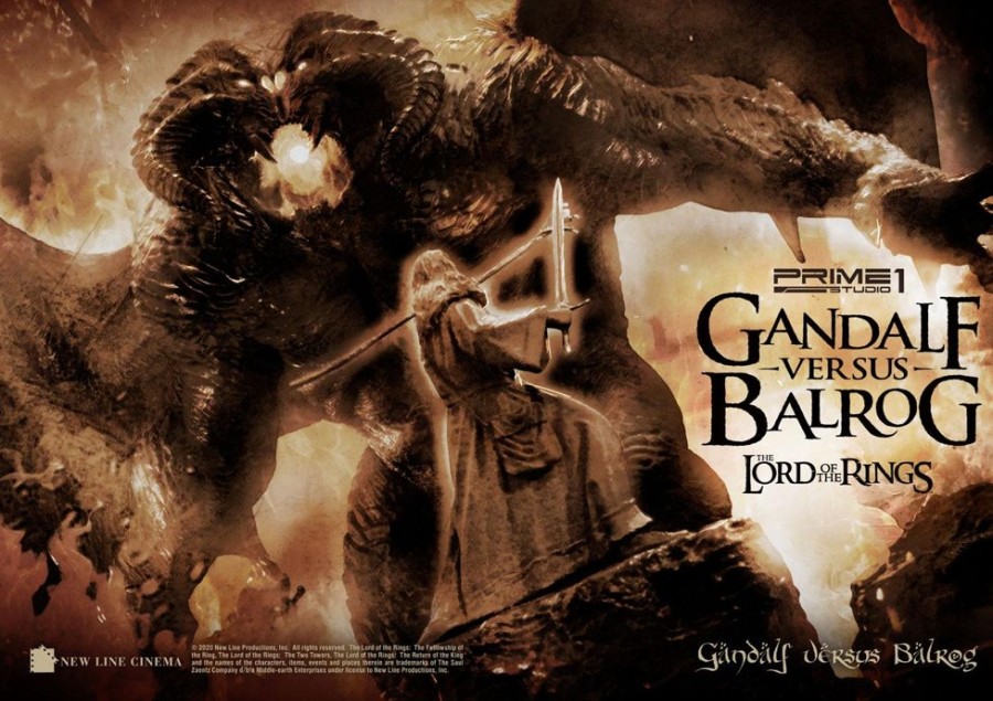 Products Prime 1 Studio Movie & Tv | Gandalf Versus Balrog