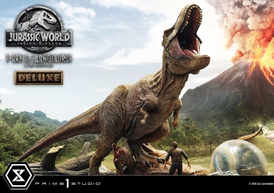 Products Prime 1 Studio Movie & Tv | Tyrannosaurus-Rex & Carnotaurus