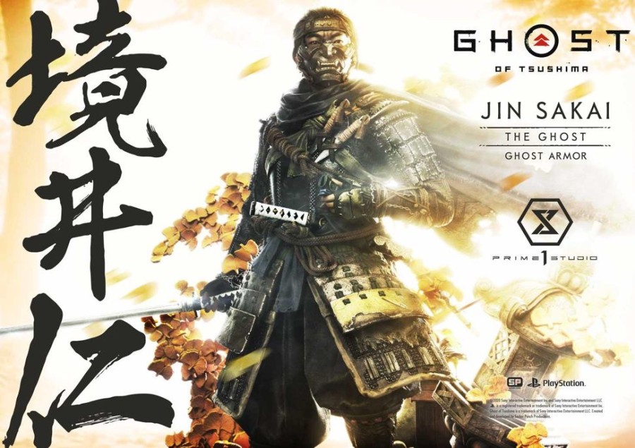 Products Prime 1 Studio Video Games | Jin Sakai, The Ghost