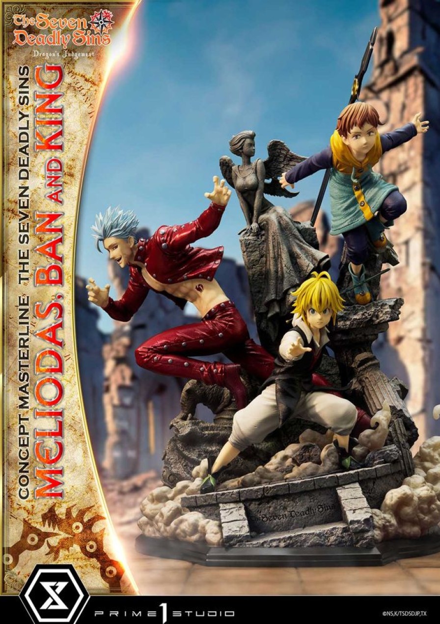 Products Prime 1 Studio Anime & Manga | Meliodas, Ban And King