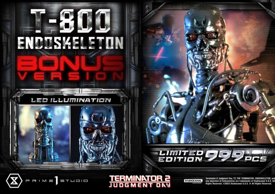 Products Prime 1 Studio Movie & Tv | T-800 Endoskeleton