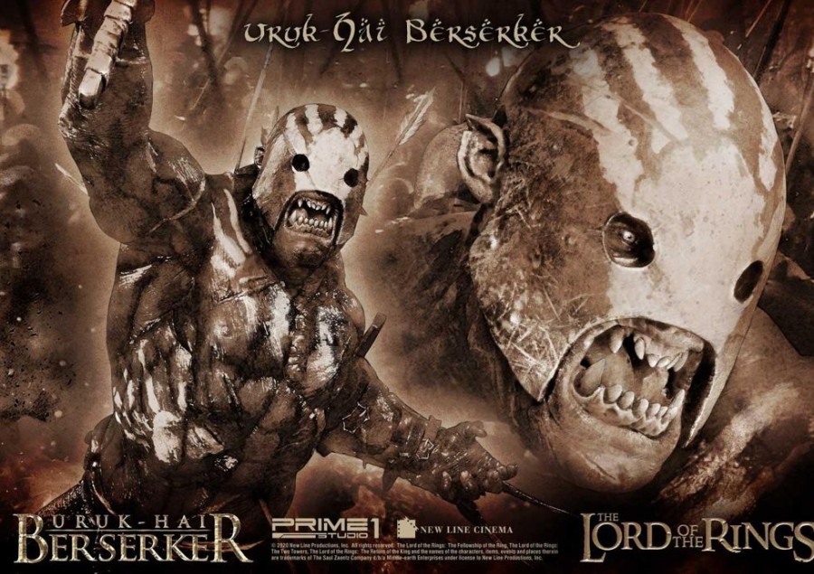 Products Prime 1 Studio Movie & Tv | Uruk-Hai Berserker