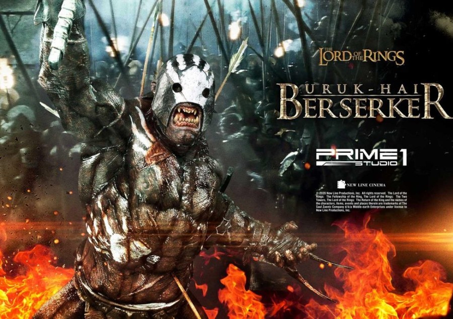 Products Prime 1 Studio Movie & Tv | Uruk-Hai Berserker