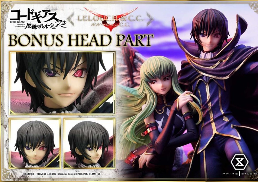 Products Prime 1 Studio Anime & Manga | Lelouch Lamperouge & C.C.