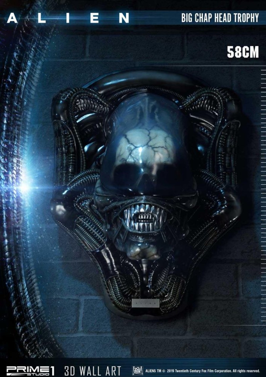 Products Prime 1 Studio Movie & Tv | Alien Big Chap Head Trophy