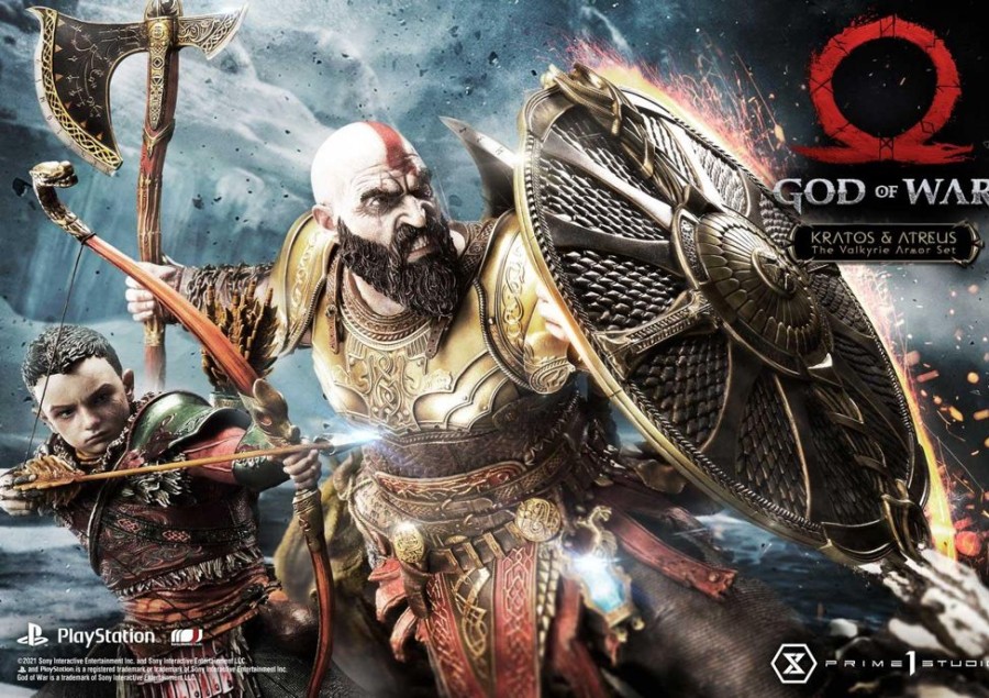 Products Prime 1 Studio Video Games | Kratos & Atreus