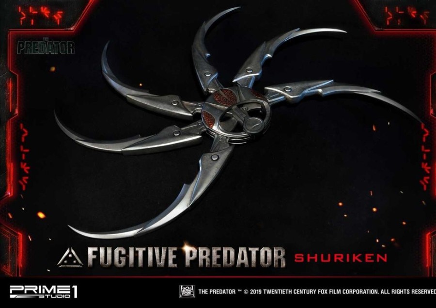 Products Prime 1 Studio Movie & Tv | Fugitive Predator Shuriken