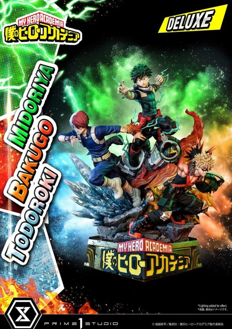 Products Prime 1 Studio Anime & Manga | Midoriya, Bakugo & Todoroki