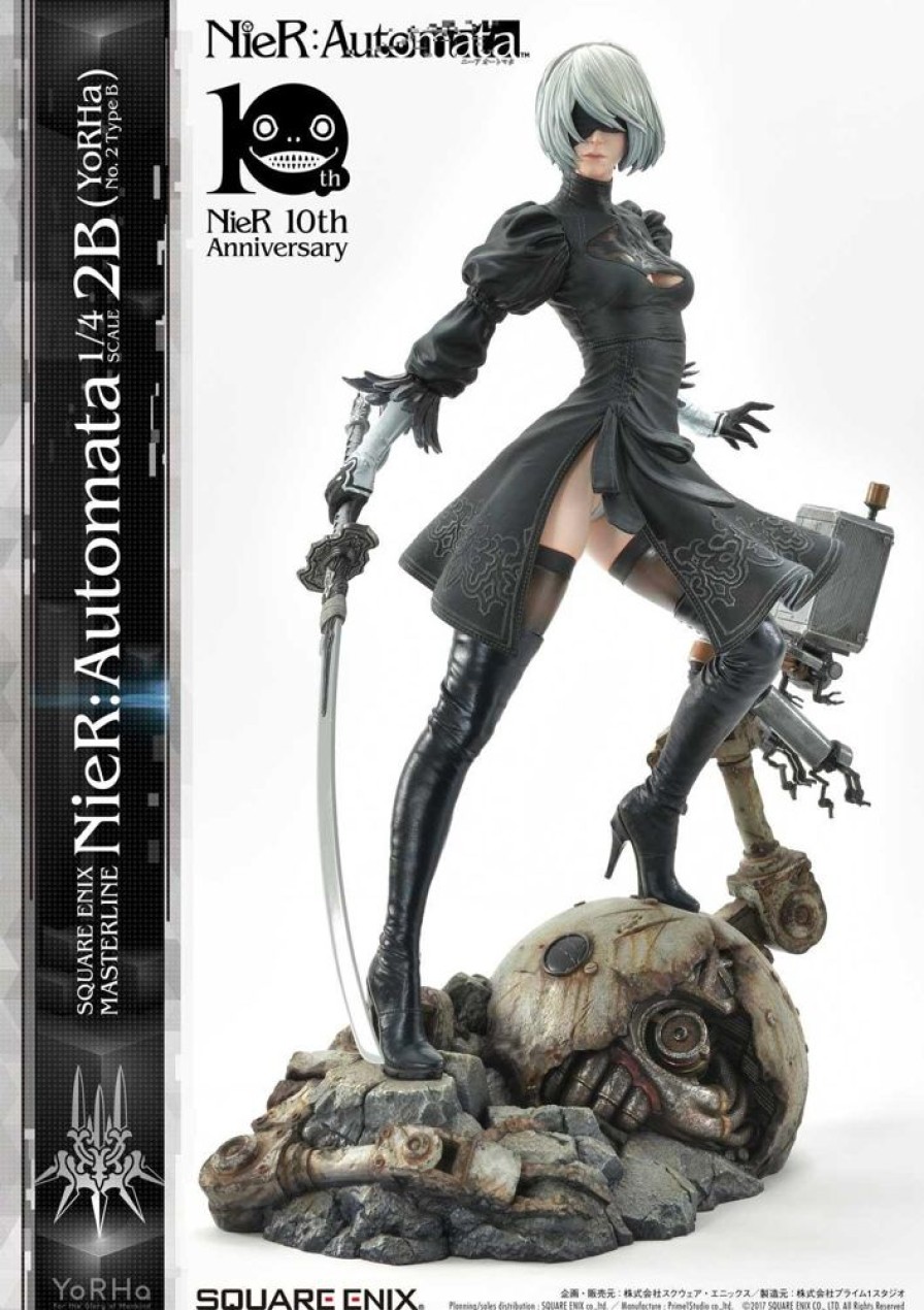 Products Prime 1 Studio Video Games | Nier:Automata 1/4 Scale - 2B (Yorha No. 2 Type B)