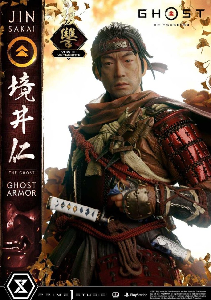 Products Prime 1 Studio Video Games | Jin Sakai, The Ghost